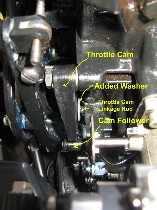 1989 Johnson 100 J100STLCEM Cam Follower Pickup Adjustment Johnson